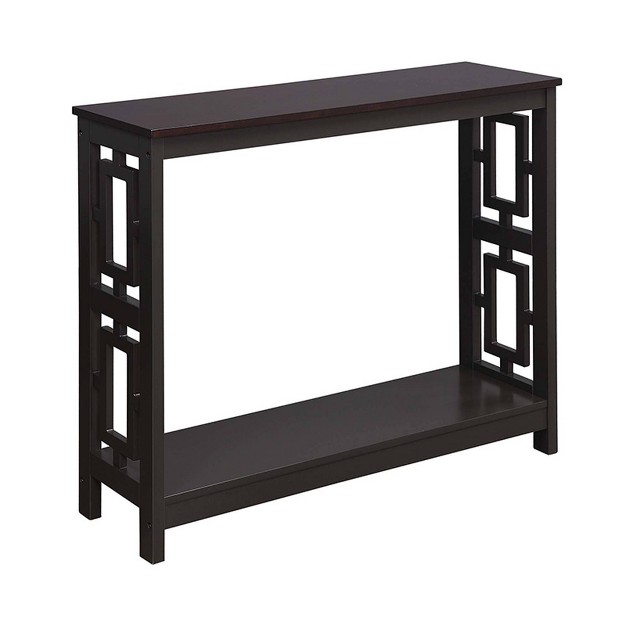 Town Square Console Table With Shelf Breighton Home