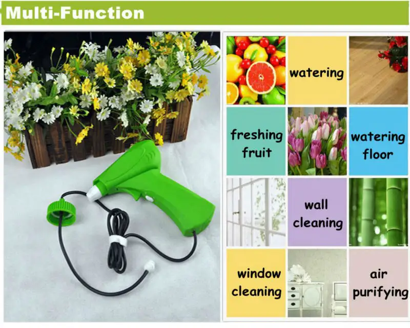 Best Battery Powered Sprayer 6V Electric Far Distance Mist Spray 160Ml/Min For Gardening Refreshing