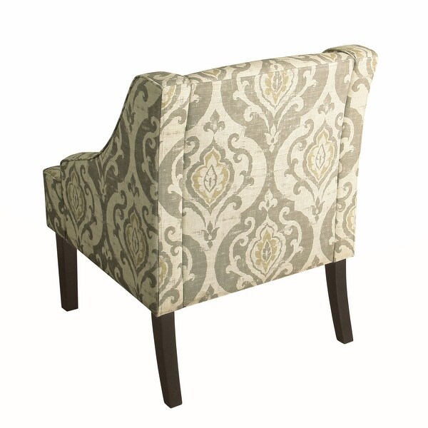 Porch and Den Lyric Swoop Arm Accent Chair