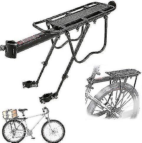 Universal Bicycle Frame， Bracket， Rear Frame， Mountain Bike， Adjustable Aluminum Alloy Bicycle Support Frame， Load Capacity 25kg