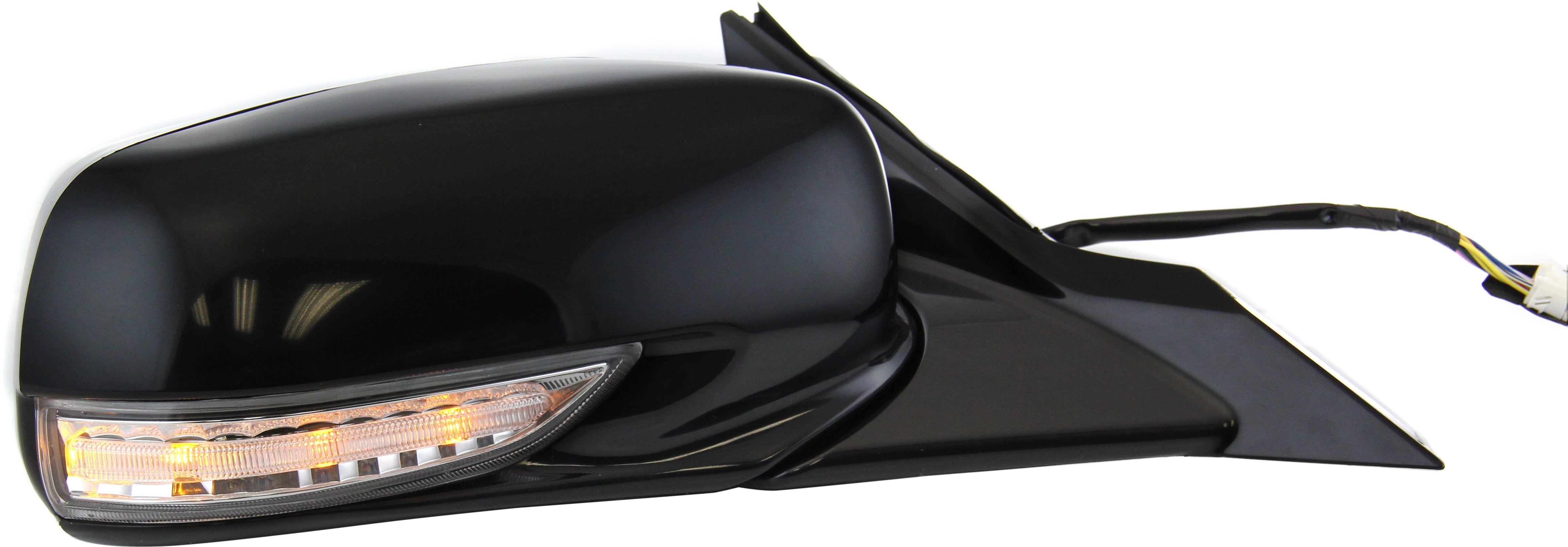 Mirror Compatible With 2009-2014 Acura TL Right Passenger Side Heated In-housing Signal Light Paintable Kool-Vue