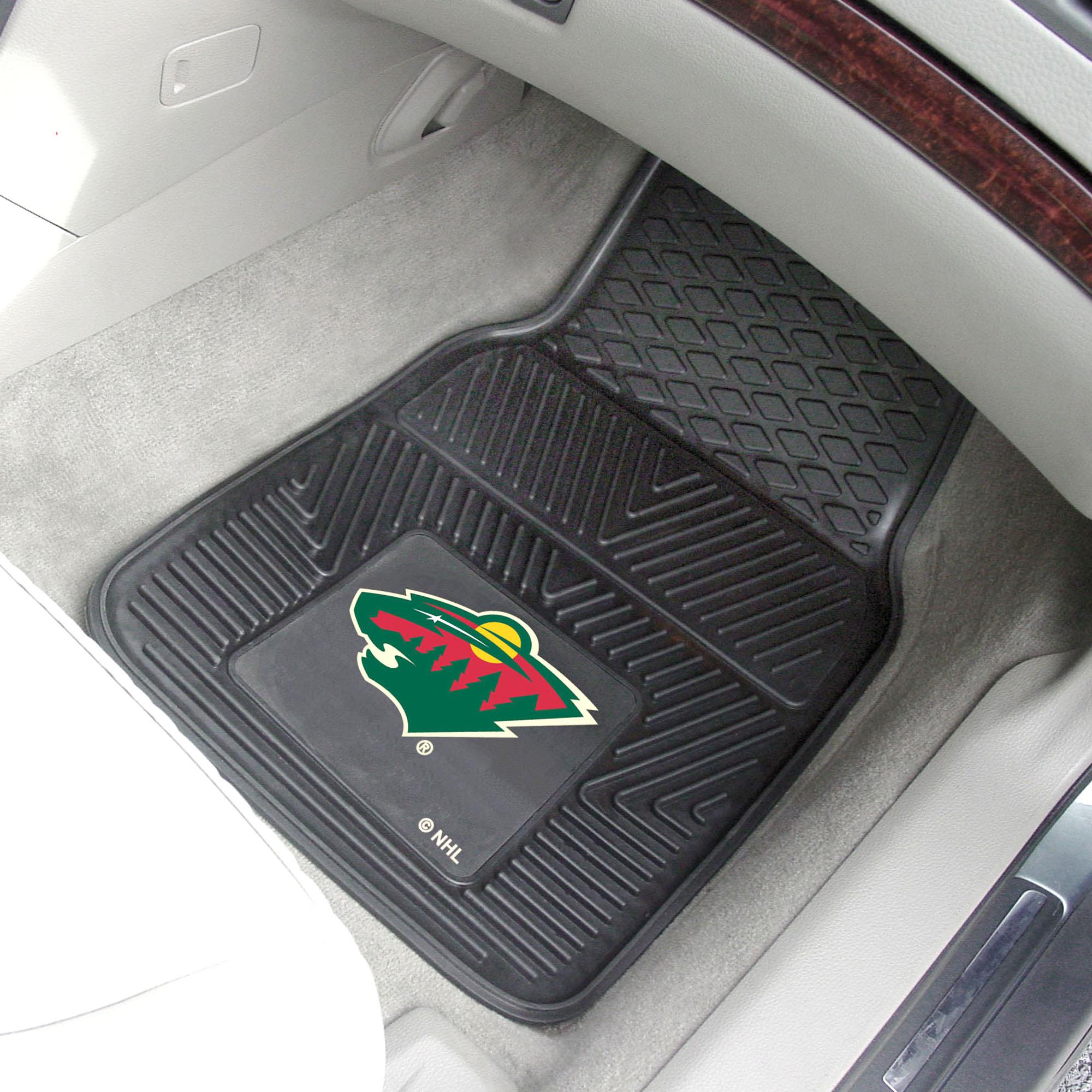 Minnesota Wild 2-pc Vinyl Car Mats 17