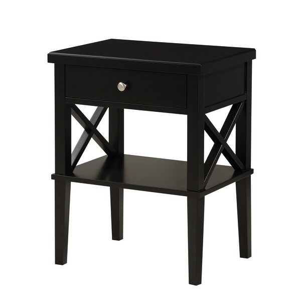 Wooden Modern Nightstand - - 36806270