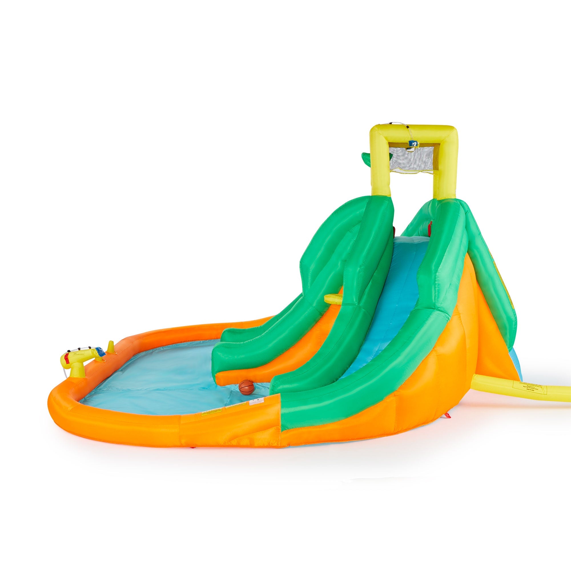 Kahuna 90732 Triple Monster Inflatable Backyard Outdoor Kid Water Slide Park