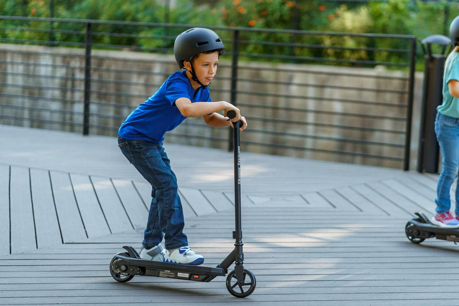 Hyper Toys 12 Volt Jammer Kids Electric Scooter Ride On 10 MPH Max Speed for Ages 8+  Crowdfused