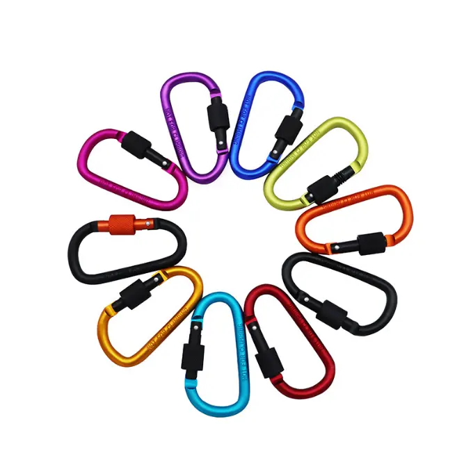 Aluminium Carabiner Camping Hiking Hook Keychain / Outdoor Camping Hiking Carabiner