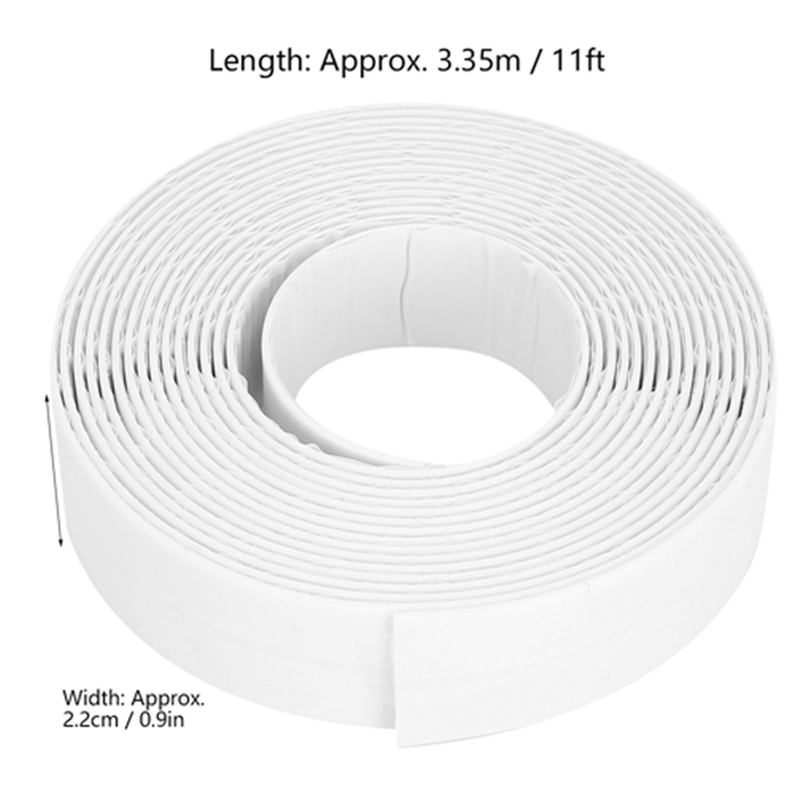 Tape Caulk Sealant Strip， Self Adhesive Sealing Caulking Sealer Pe Flexible Trim Tape Waterproof Sealing Strip For Kitchen Sink Toilet Bathroom Shower