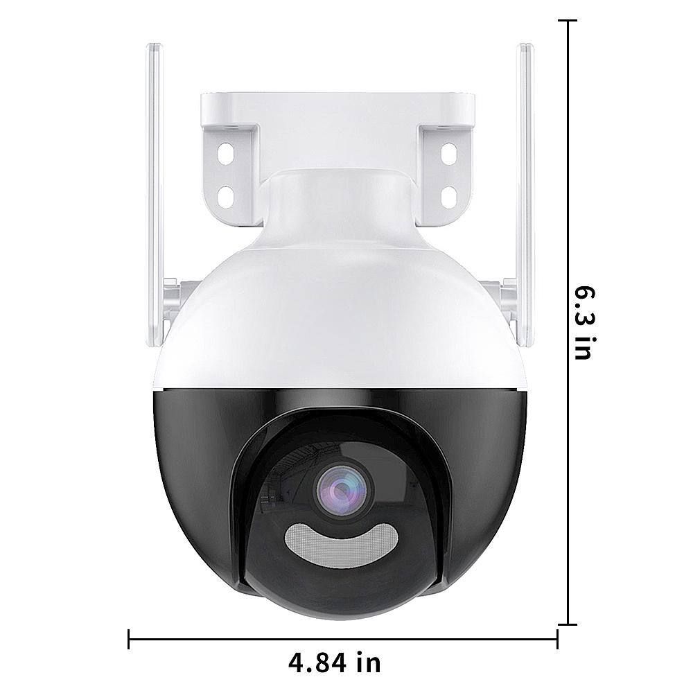 LiVIE Outdoor 1080P Wi-Fi Security Camera 355-Degree PTZ Camera with Auto Tracking and 2-Way Audio SWC017