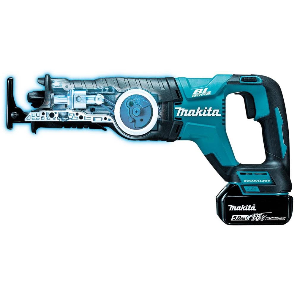 Makita 18V LXT Lithium-Ion Brushless Cordless 4-Pc. Combo Kit (5.0Ah) XT447T from Makita