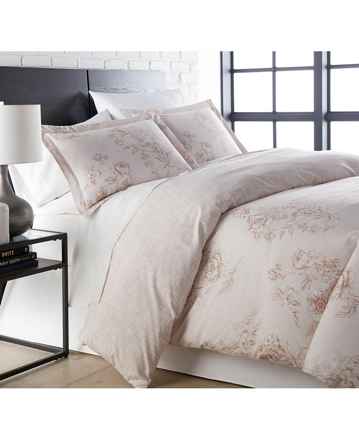 Southshore Fine Linens Harmony Ultra Soft 2 Pc. Duvet Cover Set， Twin Twin XL