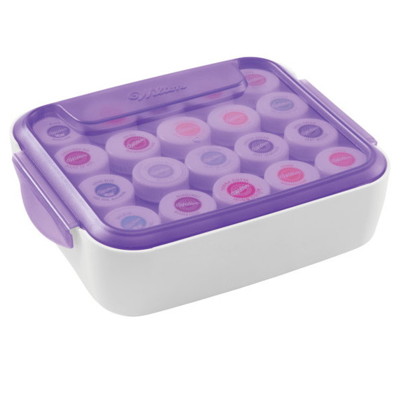 Wilton 405 8783 Icing Color Organizer Case   Cake ...