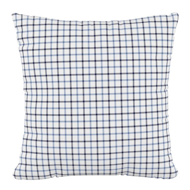 Skyline Furniture Square Outdoor Throw Pillow Nash Lapis