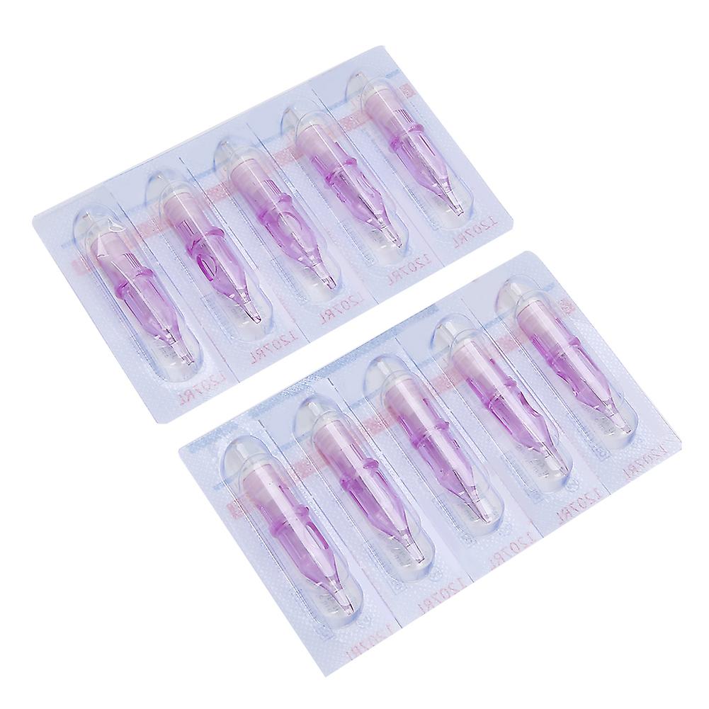 10pcs / Box Disposable Tattoo Needle Tattoo Machine Pen Cartridge Needle Accessory7rl