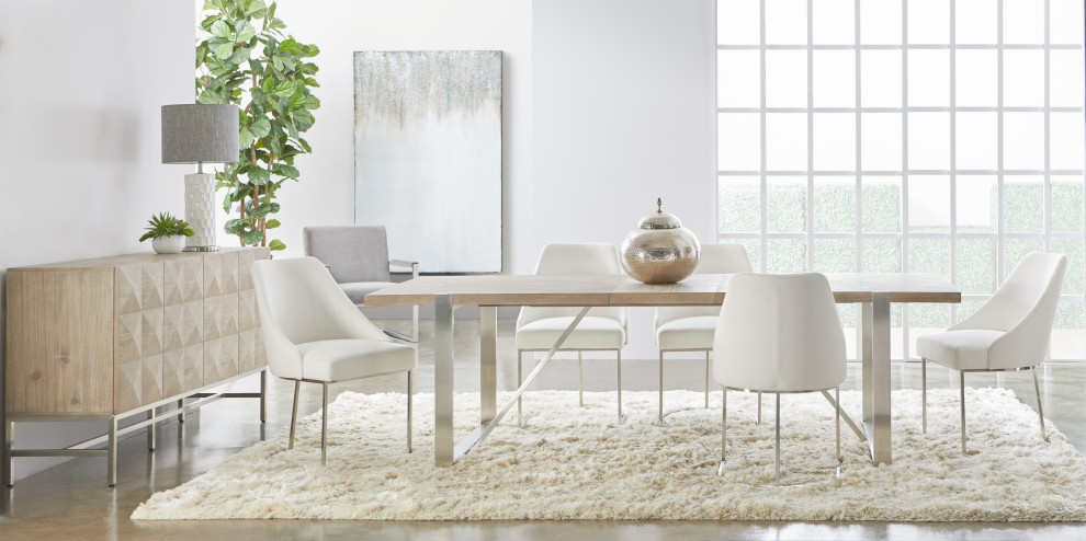 The Mylah Dining Chair  Set of 2   Contemporary   Dining Chairs   by Essentials for Living  Houzz