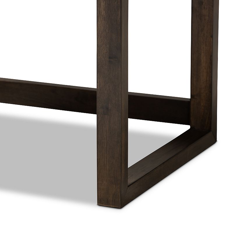 Baxton Studio Inicio Brown Nightstand