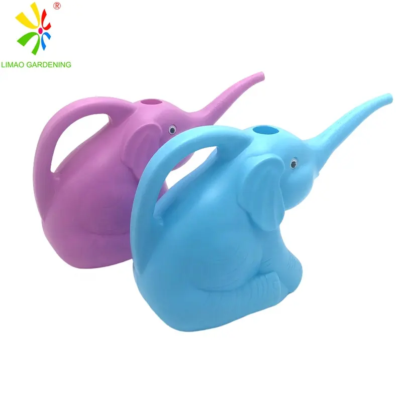 Factory supply  garden watering  tools  cute small plastic elephant watering can