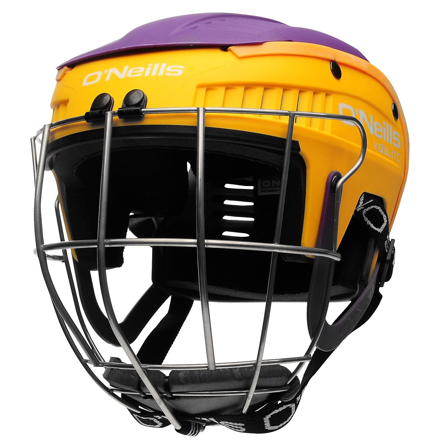 Oneills Unisex Wexford Hurling Helmet Lightweight Shock Absorption Protection