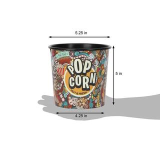 Whirley Pop 6 qt. Stainless Steel with 4-Film Festival Graffiti Tubs 23020-D