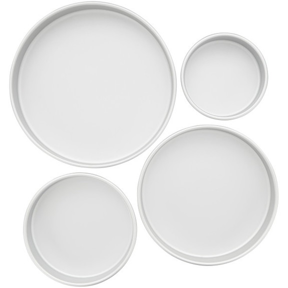 Wilton 2105 2101 Round Cake Pans  4 Piece Set for ...