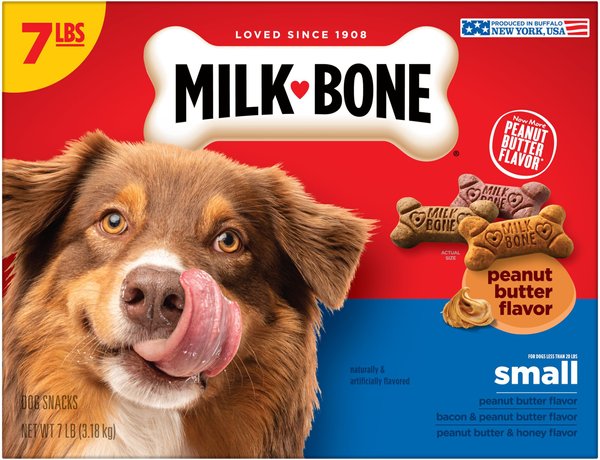 Milk-Bone Small/Medium Peanut Butter Flavor Variety Dog Treats