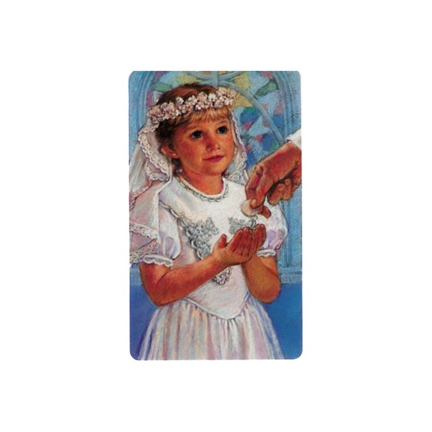 Roman Club Pack Of 50 Girl x27 s First Communion Keepsake Cards 95499