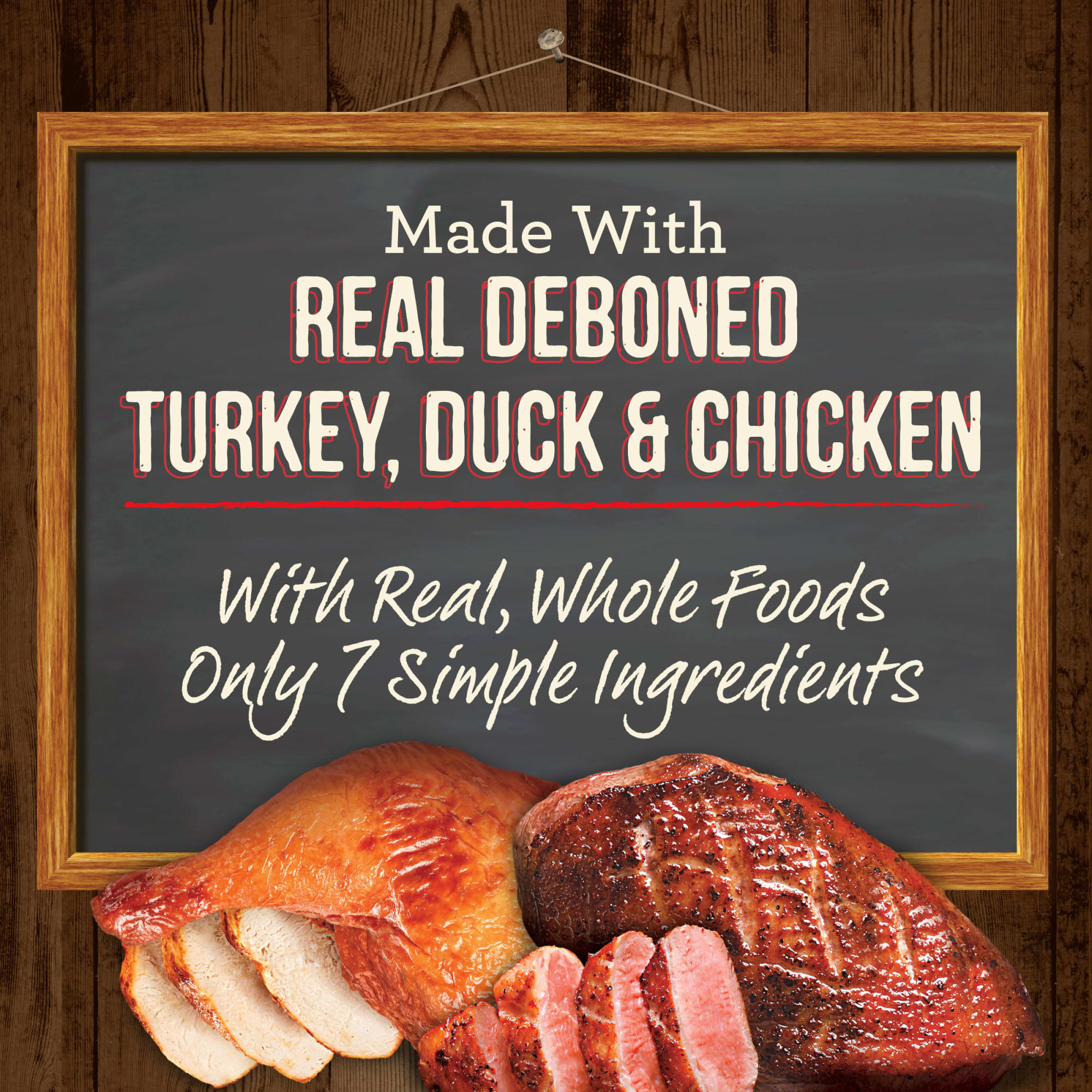 Merrick Oven Baked Turducken with Real Turkey， Duck， and Chicken Treats for Dogs， 11 oz.