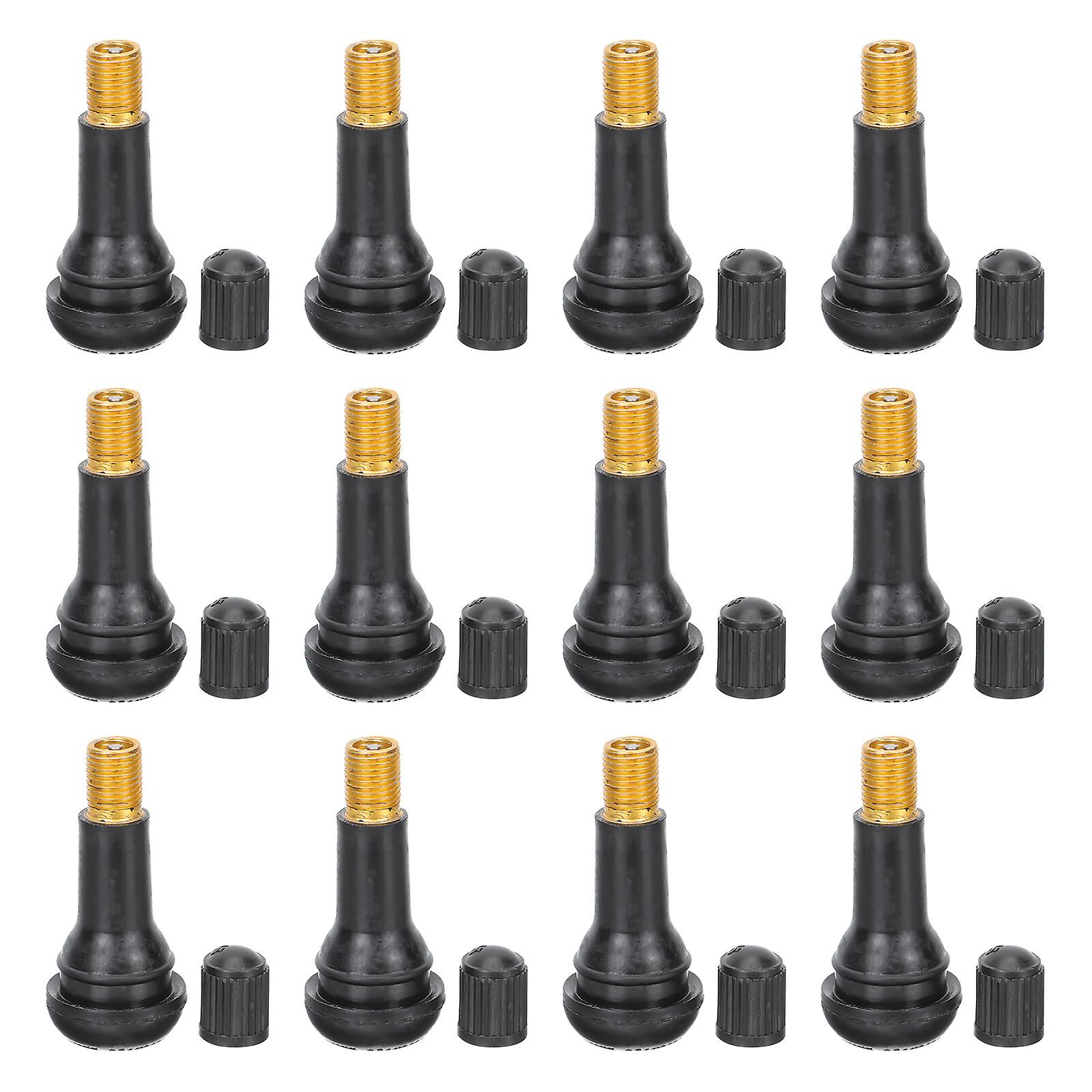 20pcs Tubeless Tire Valves Snap-in Tire Valves Automotive Replacement Accessories