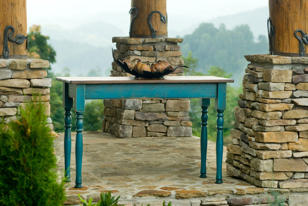 Sofa Table with Walnut Top   Beach Style   Console Tables   by Carolina Farm Table  Houzz