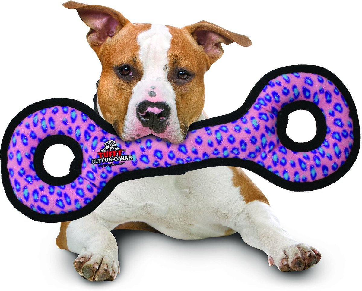 Tuffy's Ultimate Tug-O-War Squeaky Plush Dog Toy