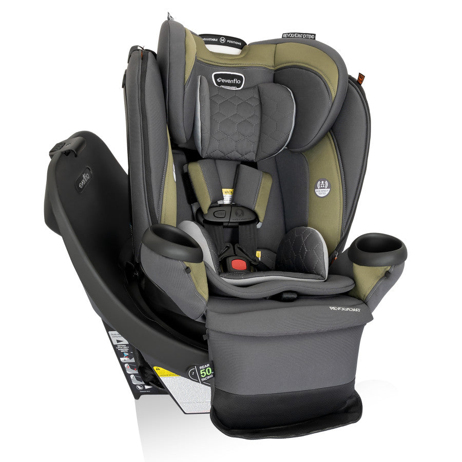 Revolve360 Extend Rotational All-in-One Convertible Car Seat with Quick Clean Cover