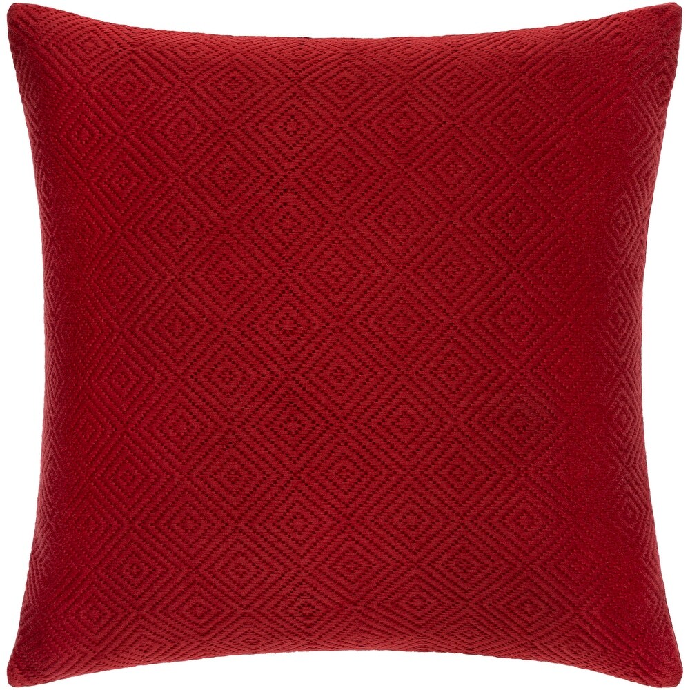 Artistic Weavers Cleghorn Hand Woven Geometric Solid Throw Pillow