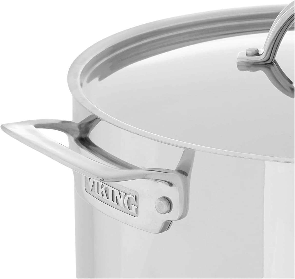 Viking 3-Ply Stainless Steel Stock Pot， 12 Quart