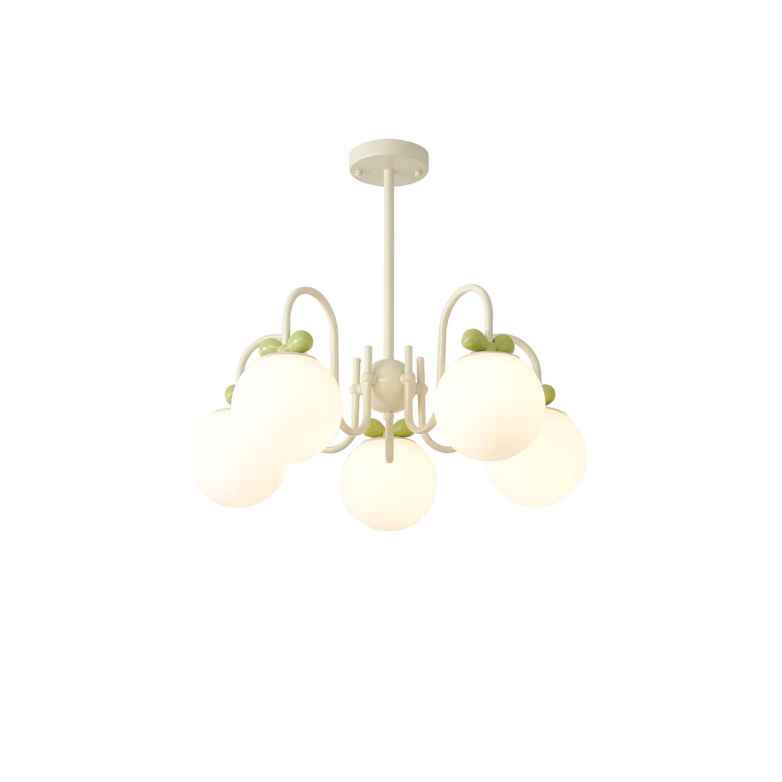 Cream Cherry Chandelier