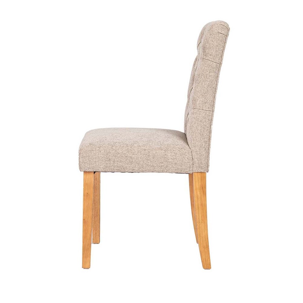 Homylin Upholstered Tufted Dining Chair (Set of 2)