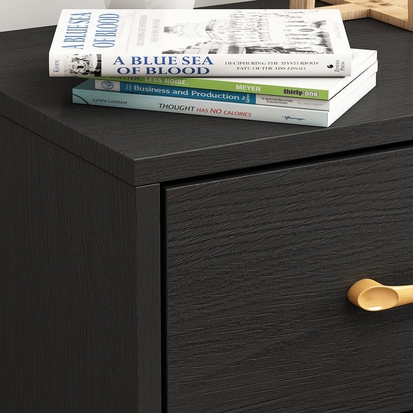 1-drawer Modern Nightstand - - 34189260