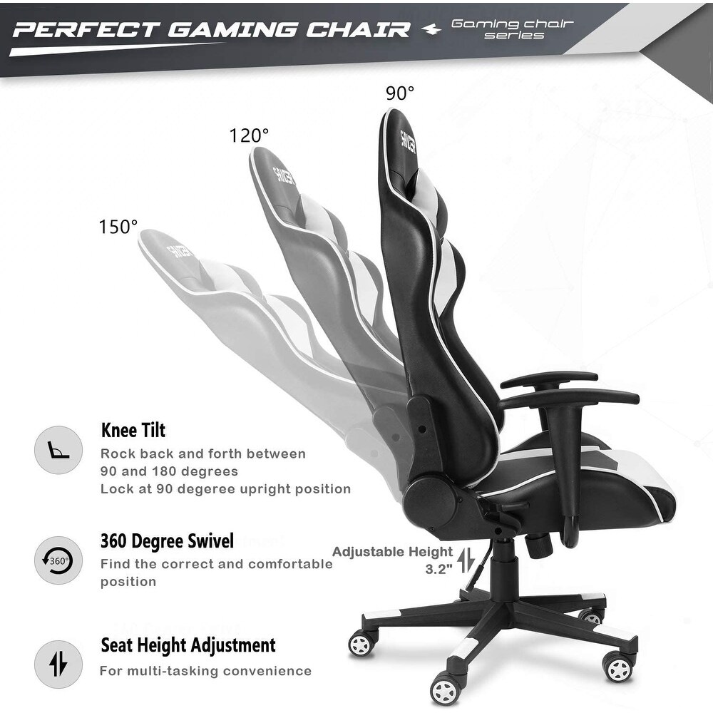 Furniwell Gaming Chair Computer Office Chair Ergonomic Desk Chair