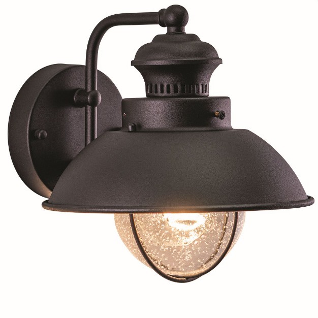 Vaxcel Harwich 1 Light Sconce Textured Black