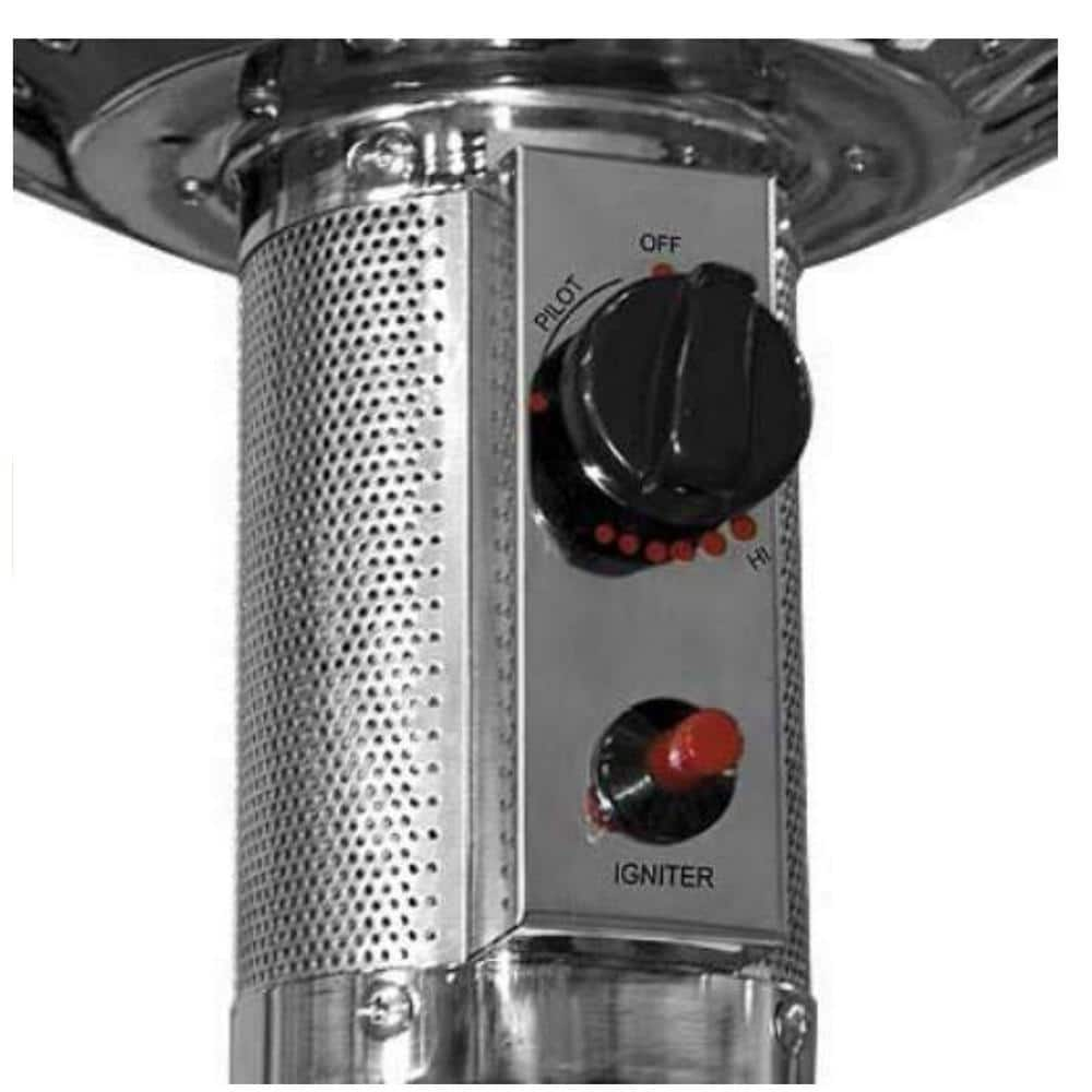 Hampton Bay 48000 BTU Stainless Steel Patio Heater NCZH-G-SS