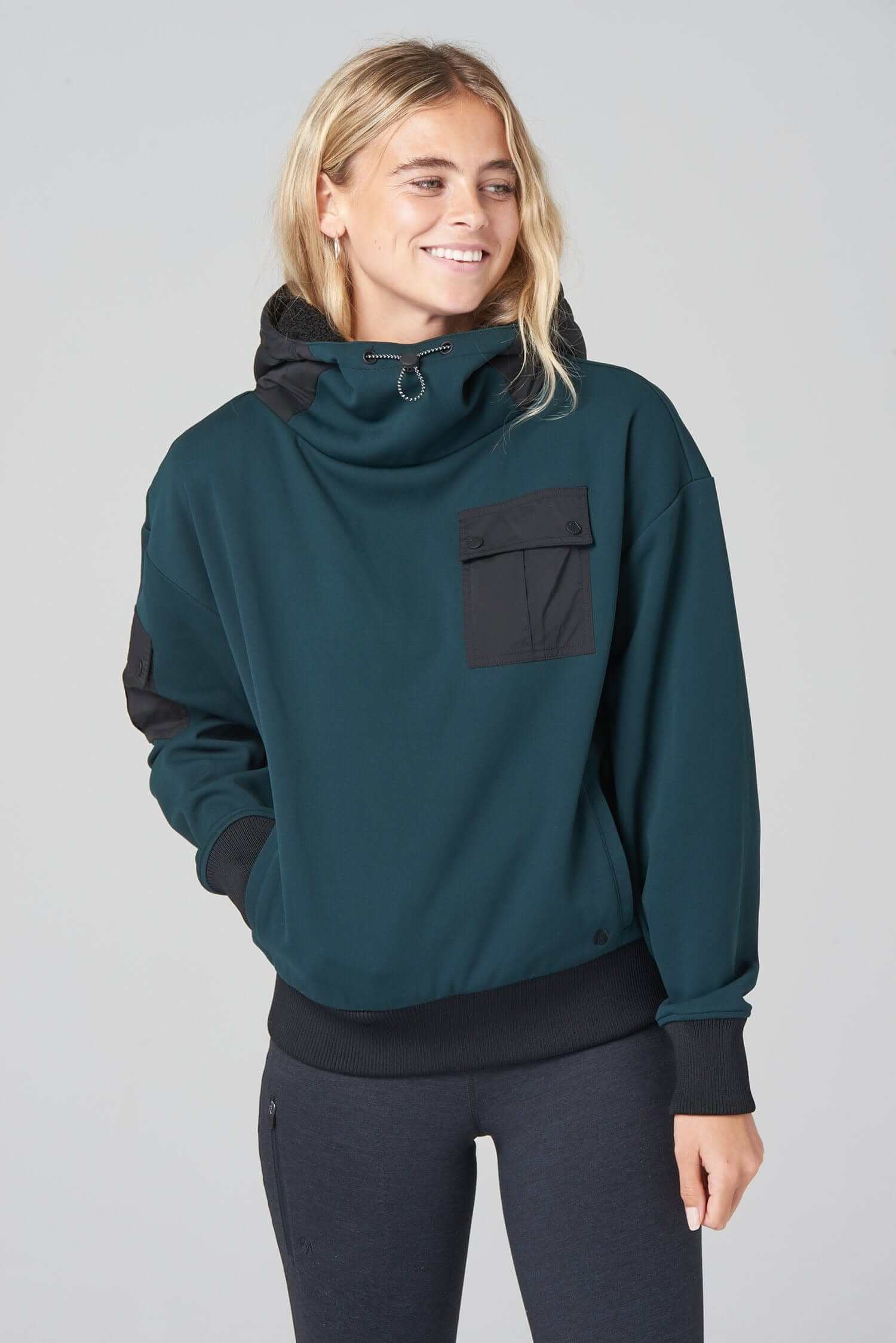 Go Explore Hoodie  - Forest Green