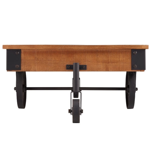 Myra Industrial and Rustic 47-inch Coffee Table by iNSPIRE Q Classic