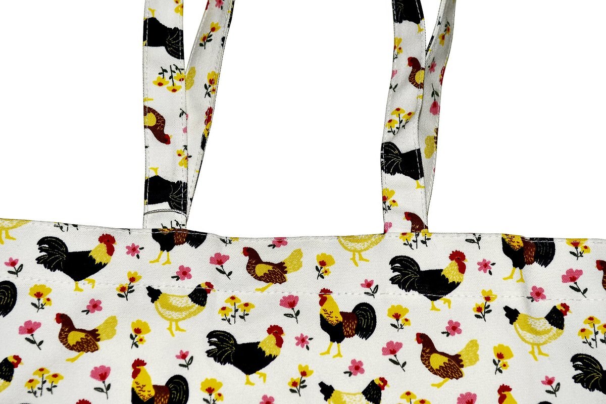 Hen Couture Egg Collecting Utility Tote Bag