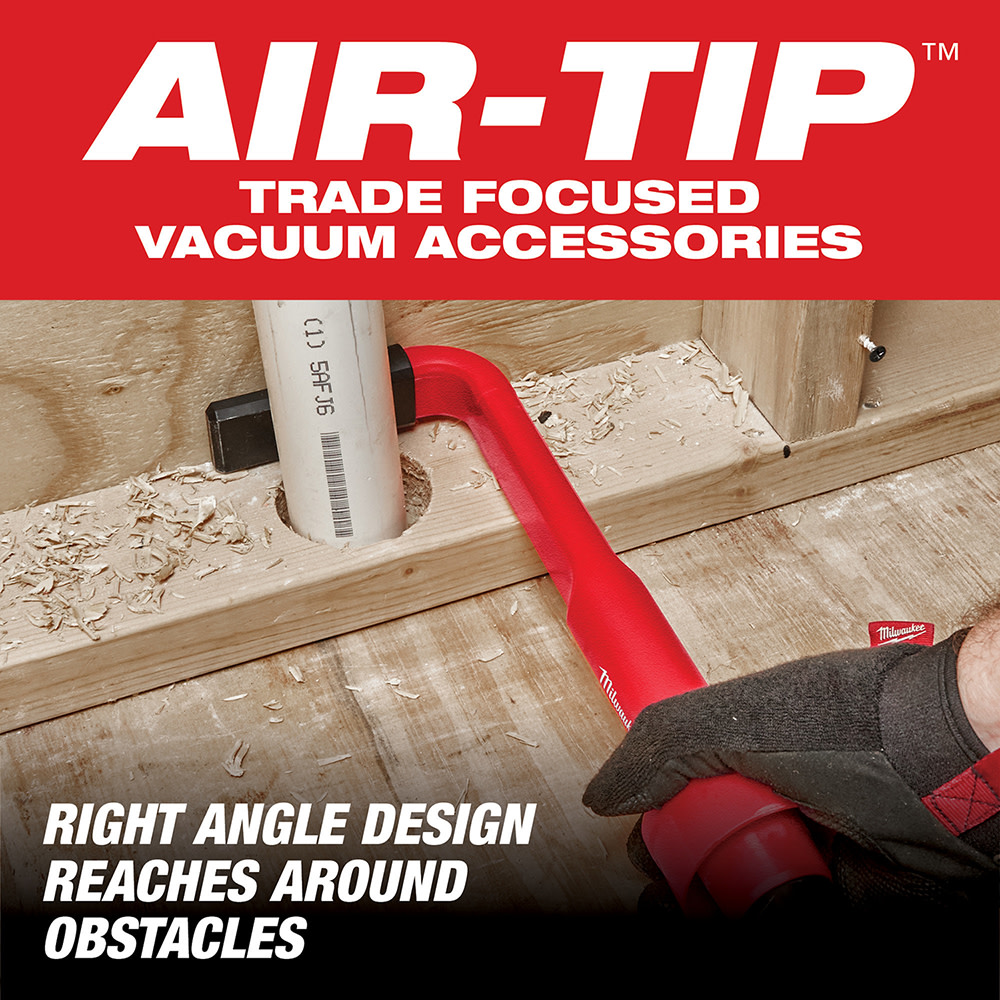 Milwaukee AIR-TIP™ 4-in-1 Right Angle Cleaning Tool ;