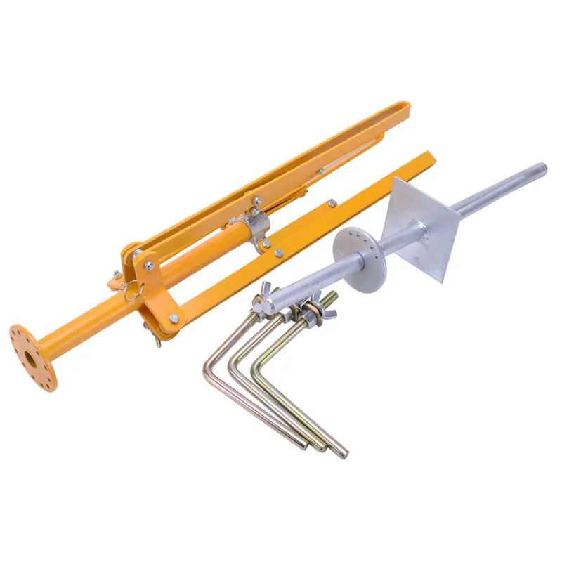 Electric fence tool easily assembled adjustable steel wire spinner for cattle fence