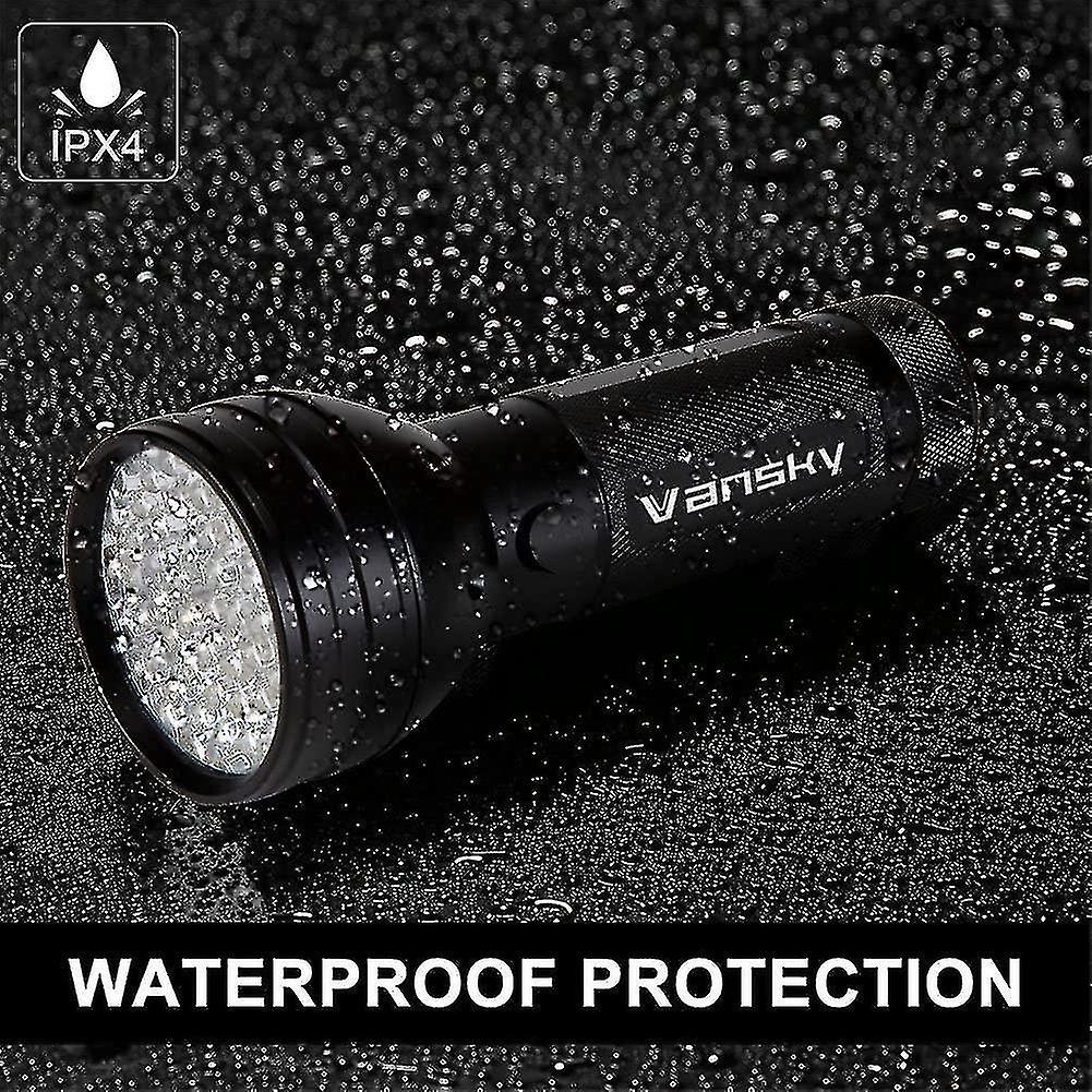 Vansky Uv Black Light Torch With 51 Leds， Pet Urine Detector For Dried Stains From Your Dogs， Cats A