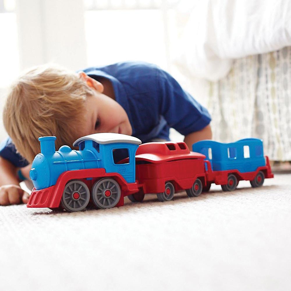 Green Toys Push Along Train Toy BPA Free 100% Recycled Eco Friendly