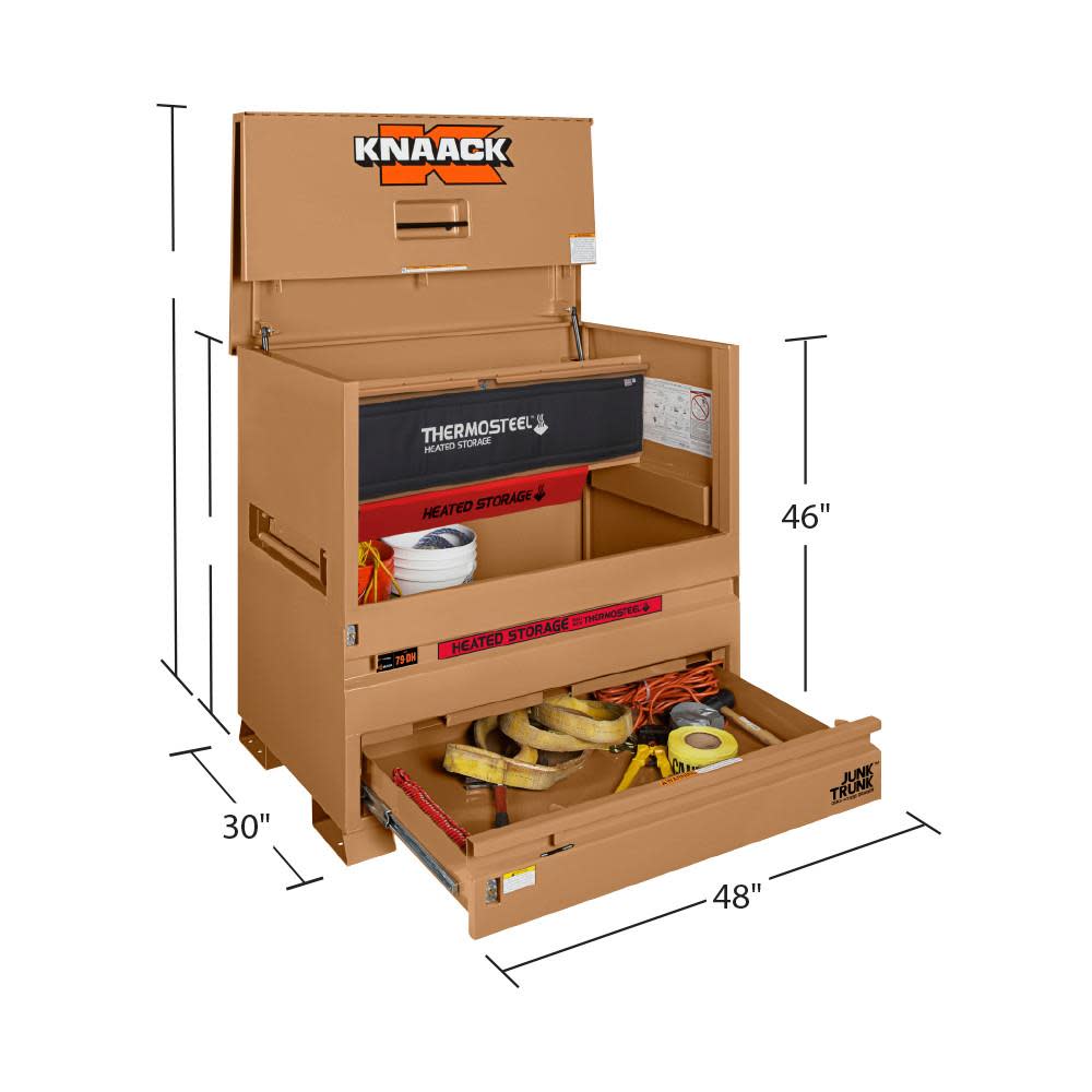 STORAGEMASTER Piano Box with JUNK TRUNK and Thermosteel