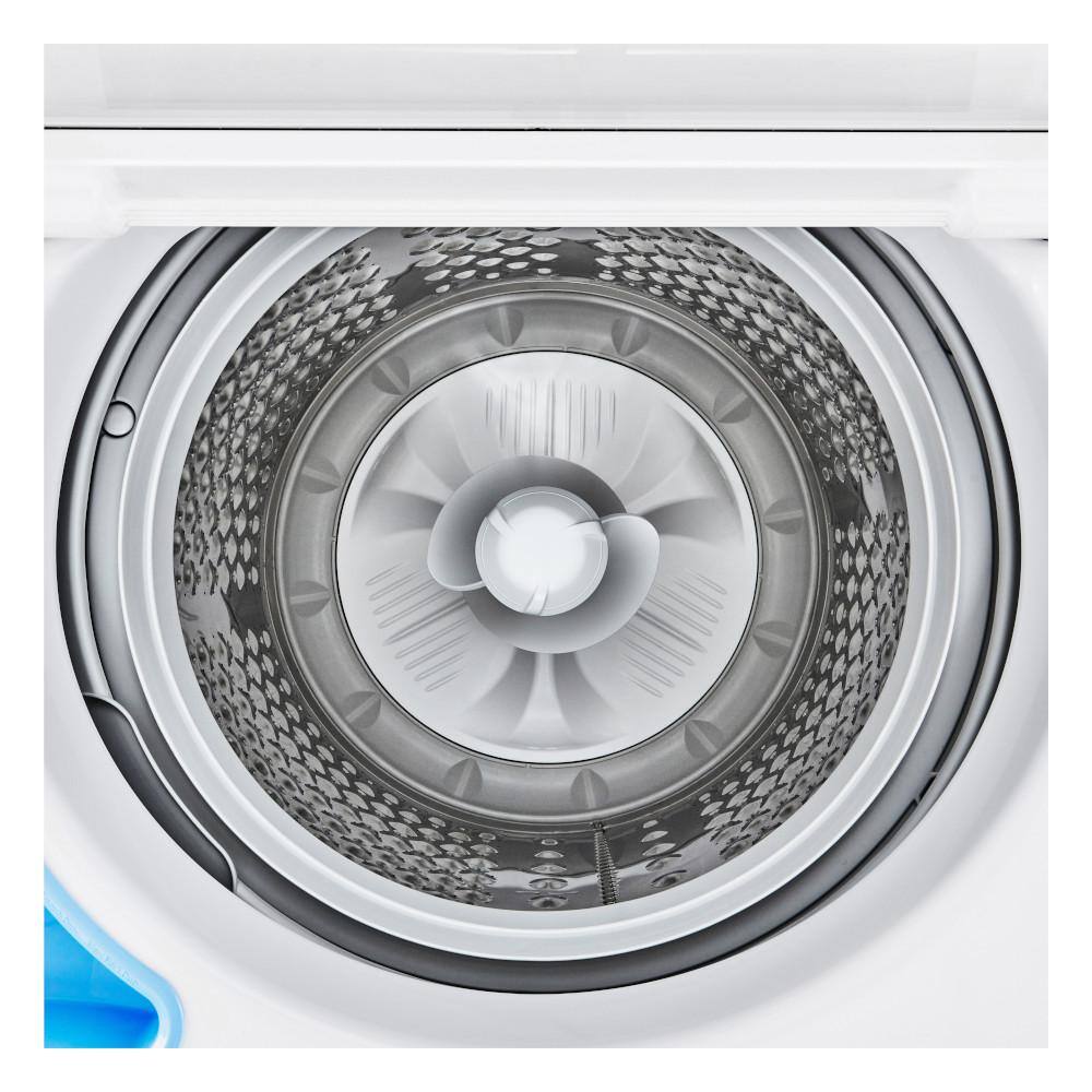 LG 4.1 cu. ft. Top Load Washer with Agitator in White WT6105CW