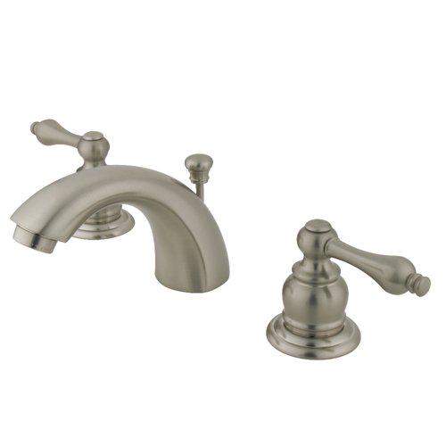 Kingston Brass GKB945AL Mini-Widespread Bathroom Faucet， Oil Rubbed Bronze