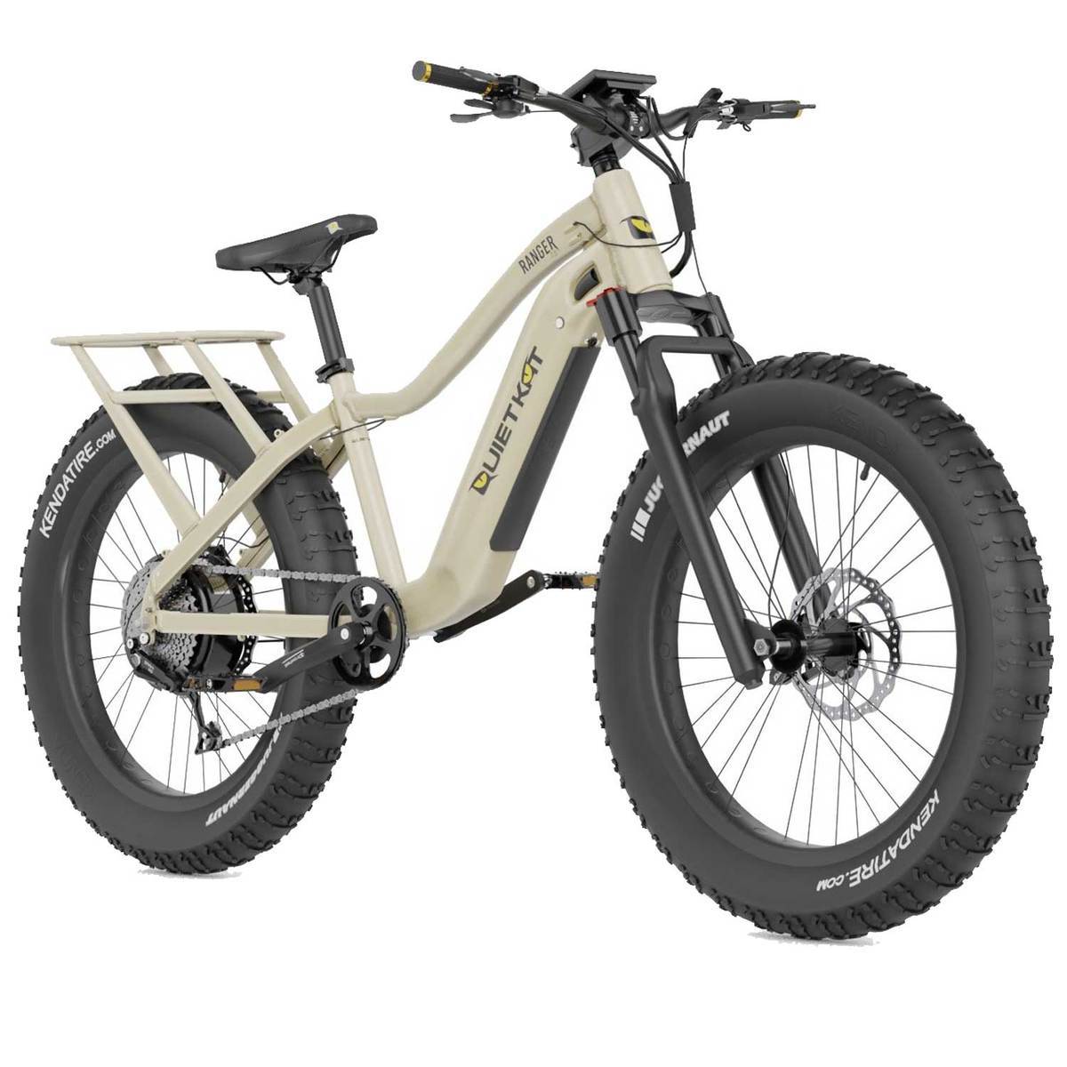 QuietKat Ranger 750W Sandstone EBike  17in