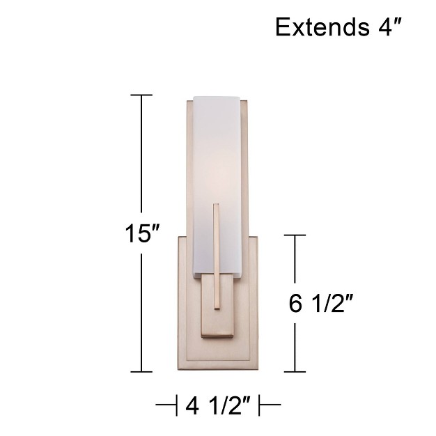 Fixture White Glass For Bedroom Bathroom Vanity Reading